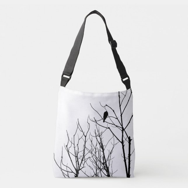 Bolsa de mão preta e branca (Frente)