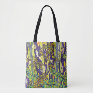 Bolsa de mão Purple Forest