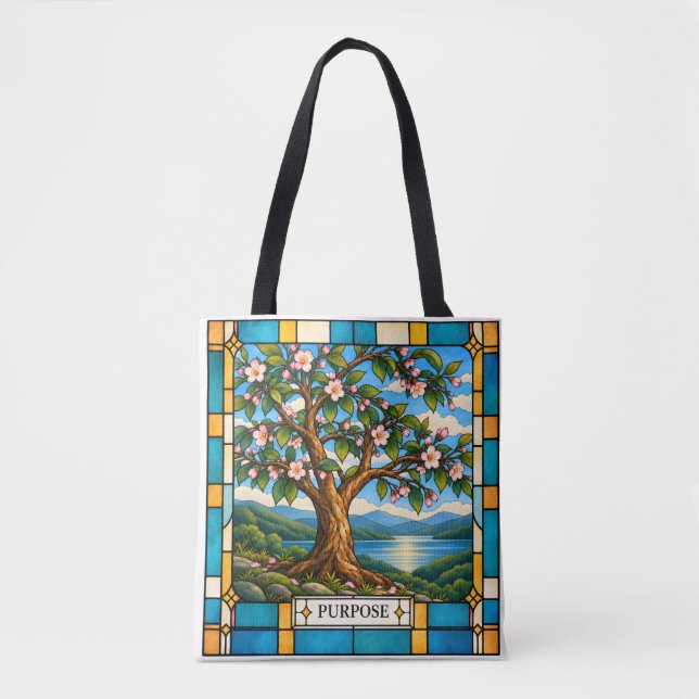 Bolsa de mão Purpose Tree (Frente)