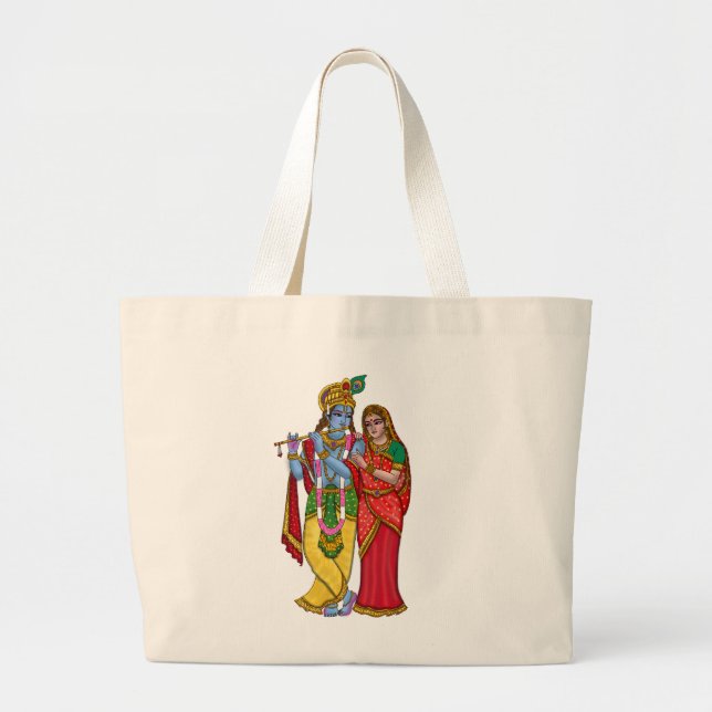 Bolsa de mão Radha Krishna (Frente)