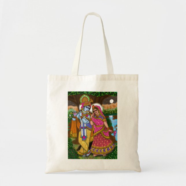 Bolsa de mão Radha Krishna (Frente)