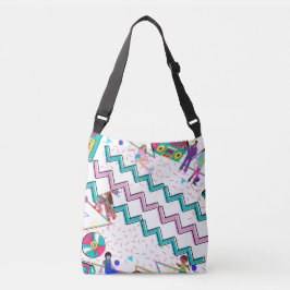 Bolsa de mão retrô anos 90 / Dança / Vibrante