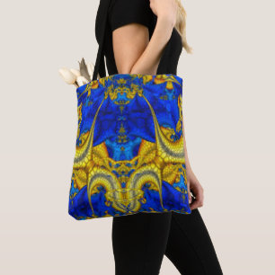 Bolsa de mão Serpentine Safira Azul Avatar