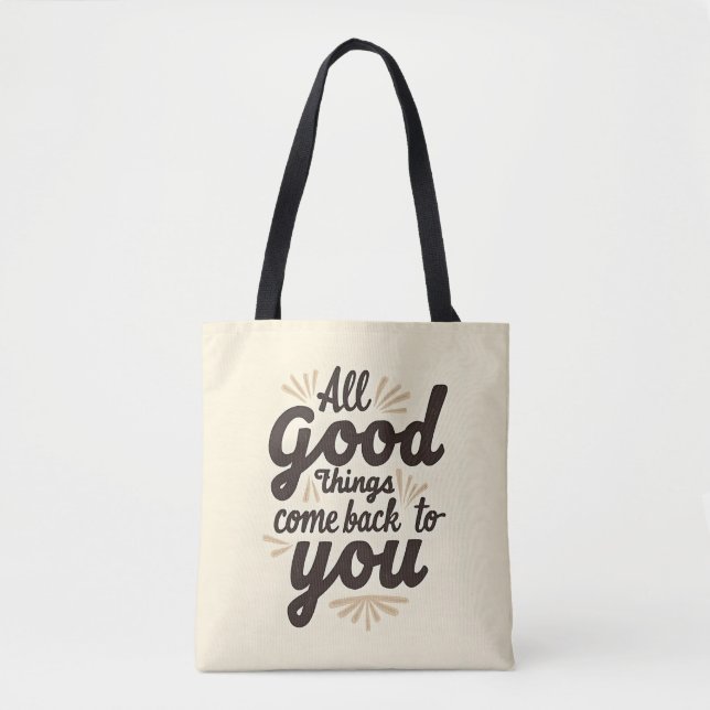 Bolsa de mão simples para o dia a dia – Reutilizáv (Frente)