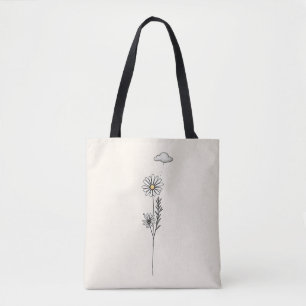 Bolsa de mão simples para o dia a dia – reutilizáv