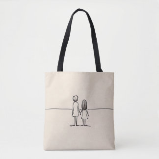 Bolsa de mão simples para o dia a dia – reutilizáv