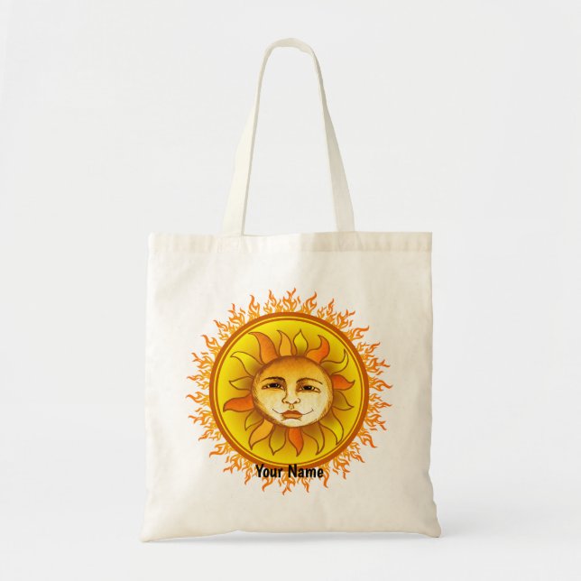 Bolsa de mão Sol Sorridente  (Frente)