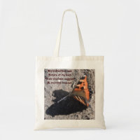 Bolsa De Mão Todas As Borboletas Descansam Poem Po