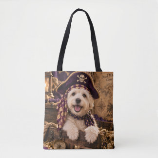 Bolsa de mão Westie Pirata