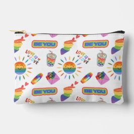 Bolsa de Maquiagem de Acessórios de Orgulho LGBTQ+