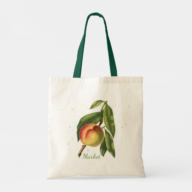 Bolsa de Mercado de Fruta Botânica (Verso)