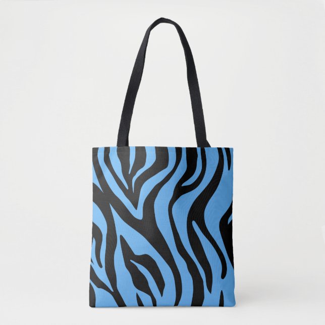 Bolsa de Moda Azul Tigre (Frente)