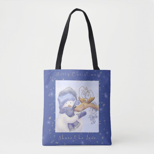 Bolsa de Natal Carrot Nose & Reindeer (Frente)
