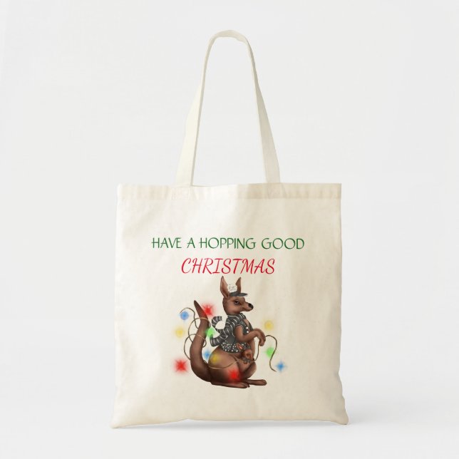 Bolsa de Natal com Kangaroo (Frente)