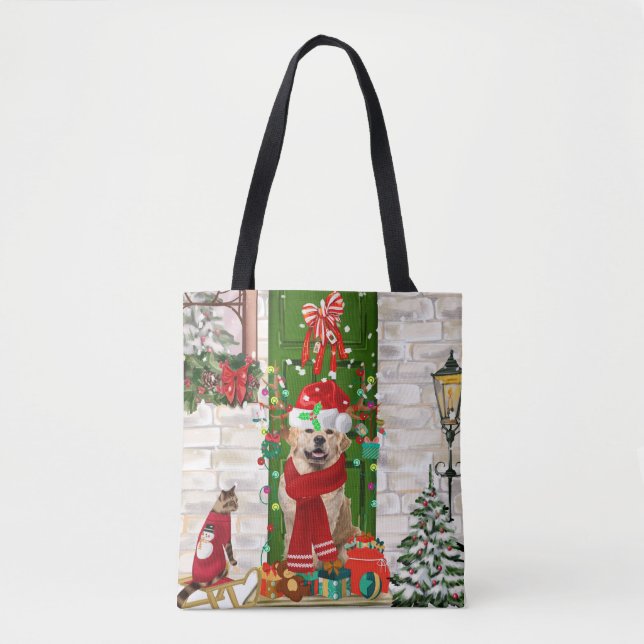 Bolsa de Natal de ouro (Frente)