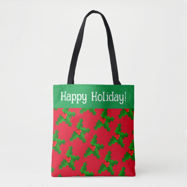 Bolsa de Natal Feliz para Férias (Frente)