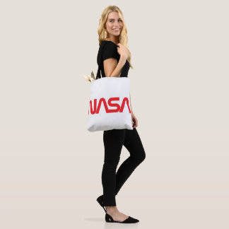 Bolsa de Ombro Circa da NASA Icônica (Rocket White