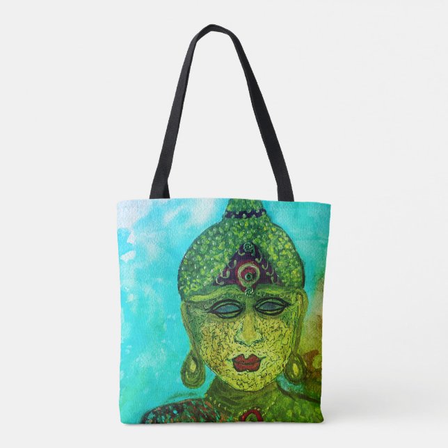 Bolsa de Ombros de Buda Inspirado na Índia (Verso)