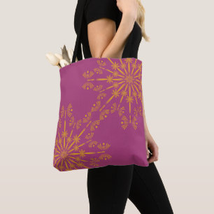 Bolsa de Ombros de Mandala Boysenberry