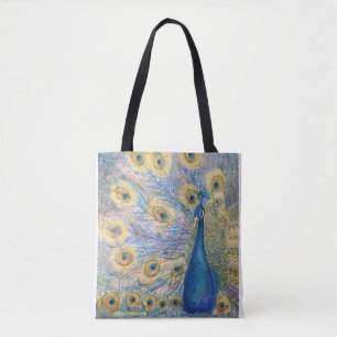 Bolsa de Peacock ouro de 