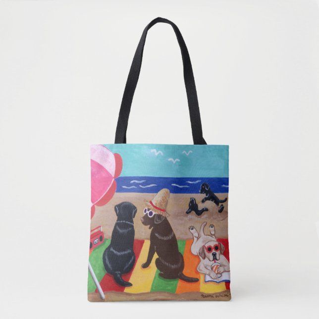 Bolsa de pintura de Labradores de Verão (Frente)