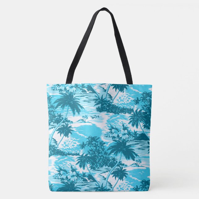 Bolsa de praia Cênnica da Ilha Havaiana de Napili  (Frente)