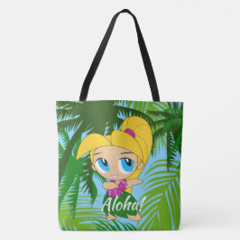 Bolsa de praia de Garota Hula do Havaí
