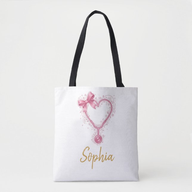 Bolsa de presente de apreciação personalizada de e (Frente)