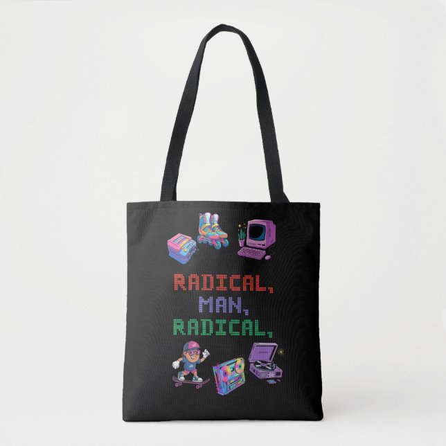 Bolsa de Streetwear para a Retro 90s (Frente)