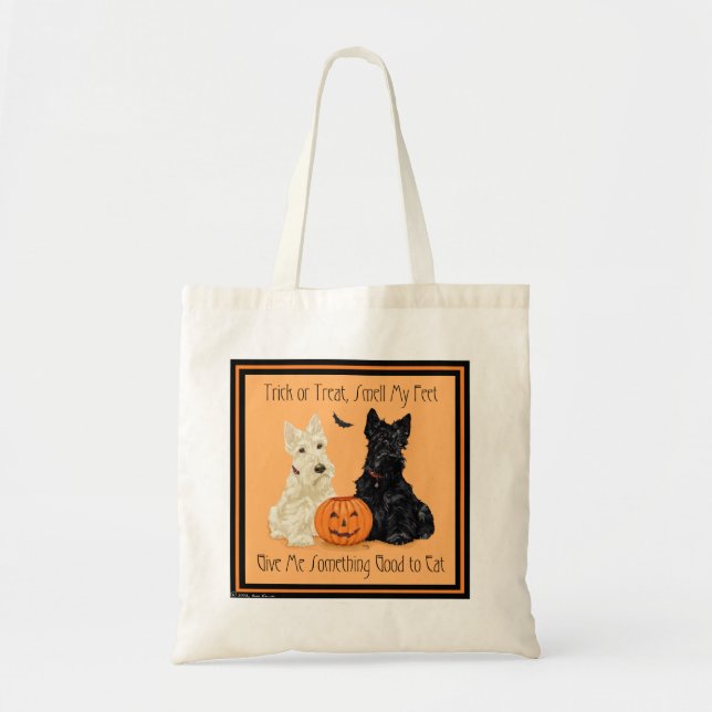 Bolsa de Terrier Halloween escocês (Frente)