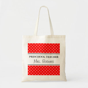 Bolsa de toques de professor pré-escolar personali