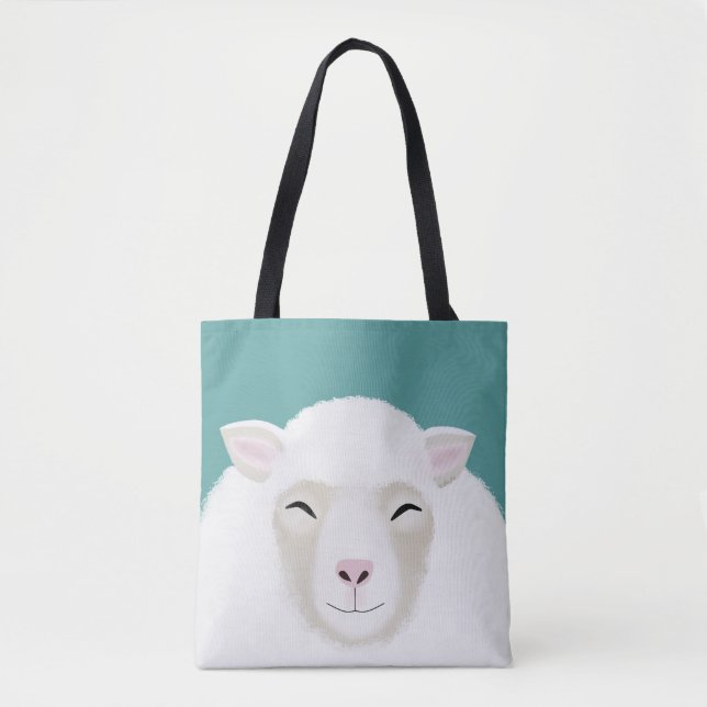 Bolsa de Tote de Amante de Ovinos (Frente)