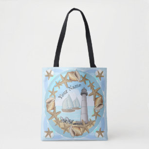Bolsa de tote de Biloxi Lighthouse