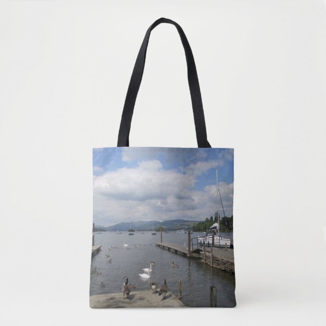 Bolsa de Tote de Bowness-on-Windermere (Frente)