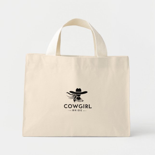 Bolsa de Tote de Noiva e Cowgirl (Frente)