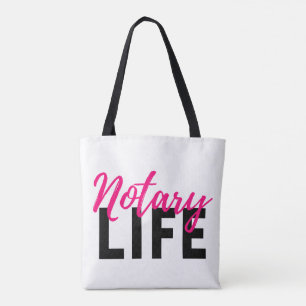 Bolsa de Tote de Notary Life