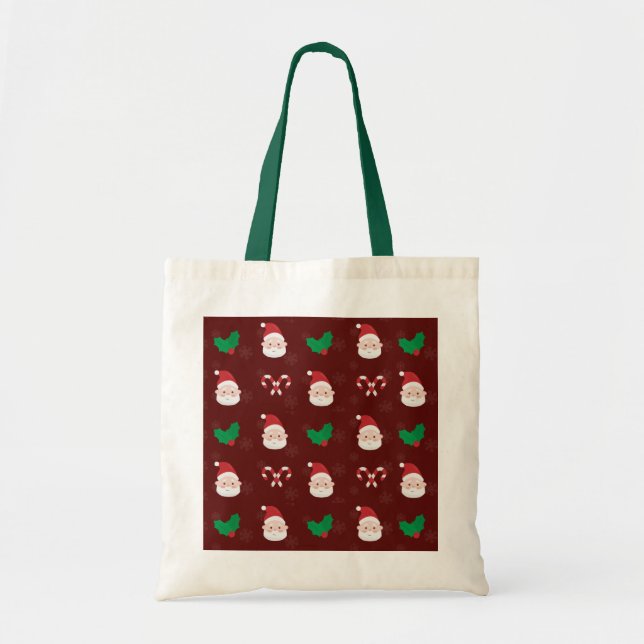 Bolsa de Tote do Orçamento da Floresta de Natal (Frente)