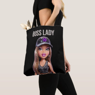 Bolsa de Tote Estampa Total Boss Lady Glam Doll