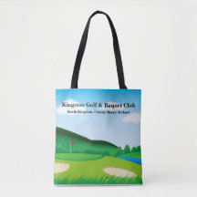 Bolsa de Tote Personalizada do Golf Club/League