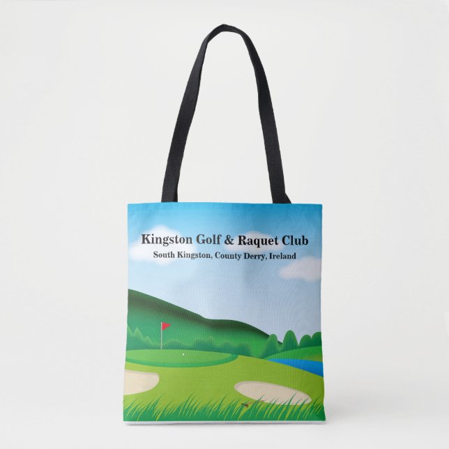Bolsa de Tote Personalizada do Golf Club/League (Frente)