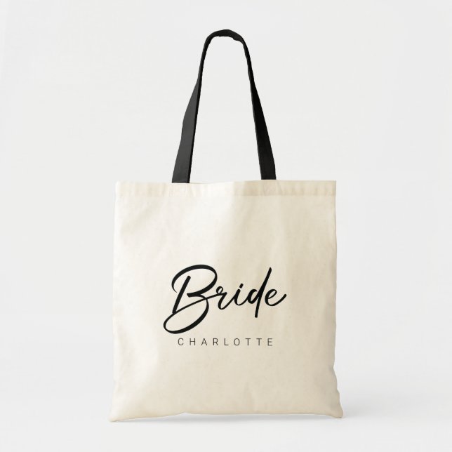 Bolsa de Tote | Script moderno (Frente)