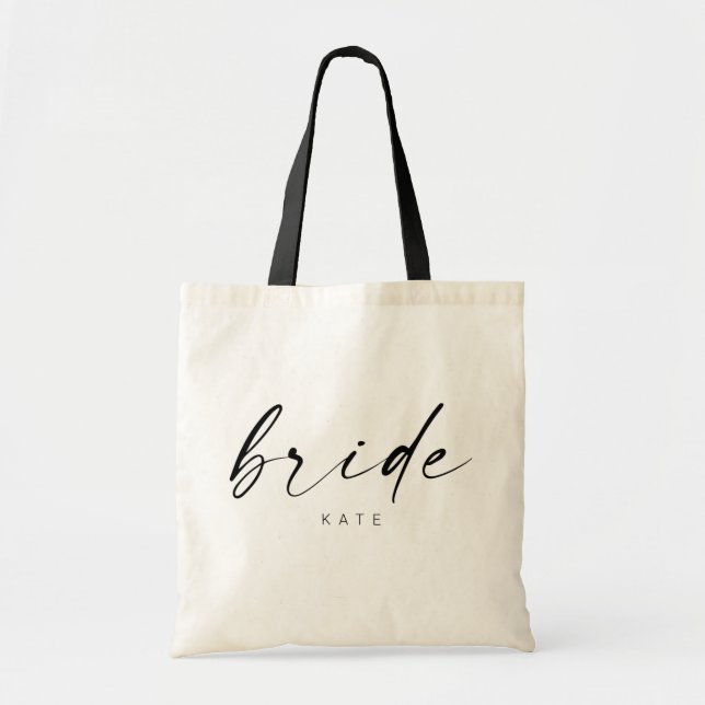 Bolsa de Tote | Script moderno (Frente)