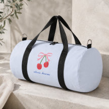 Bolsa de Viagem | Laço Coquete Cereja Bolsa de Via