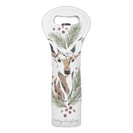 Bolsa de Vinho Feriado de Natal Pintado na Rússia