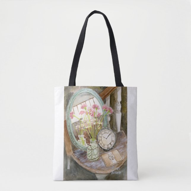 bolsa de "Vintage Carnations" (Frente)