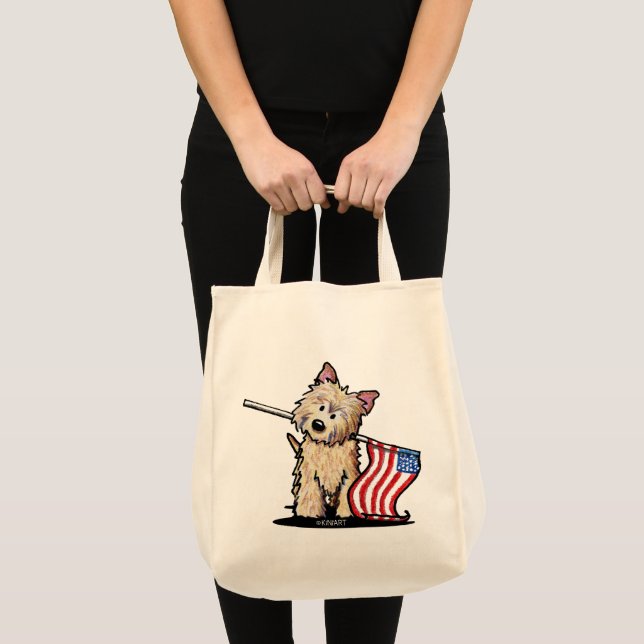 BOLSA do Cairn Terrier Grocery (Frente (produto))