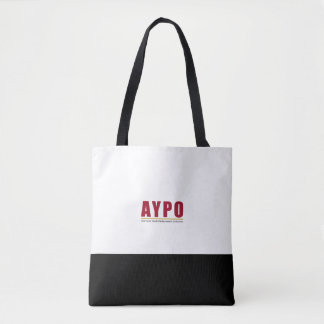 Bolsa do logotipo vermelho AYPO