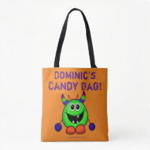Bolsa do monstro do Trecho do Halloween Personaliz