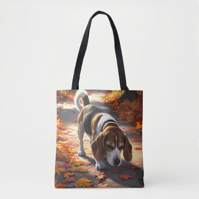 Bolsa do Ombro do Beagle Elegante (Frente)