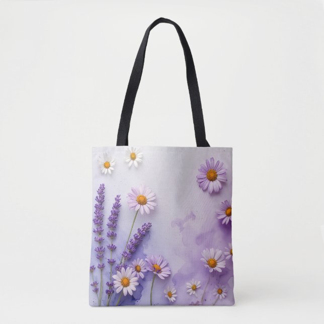 Bolsa do Pastel Violet Flower (Frente)